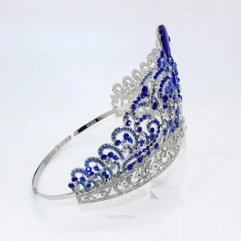 

X5XA Beautifully Crafted Crown Photography Props Crown Durability Alloys Crown