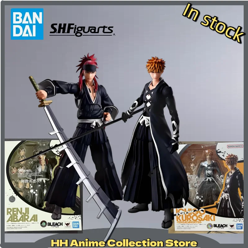 

Bandai SHF Bleach Kurosaki Ichigo Abarai Ren The Second Thousand Years Bloody Battle Chapter Brand New Authentic Collection Gift