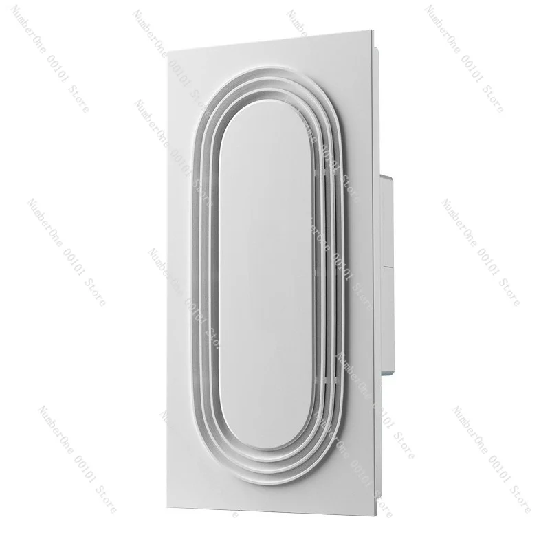 300×600mm Integrated Ceiling Ventilation Fan Rectangular Embedded Exhaust Fan Powerful Kitchen & Bathroom Air Exchange Fan