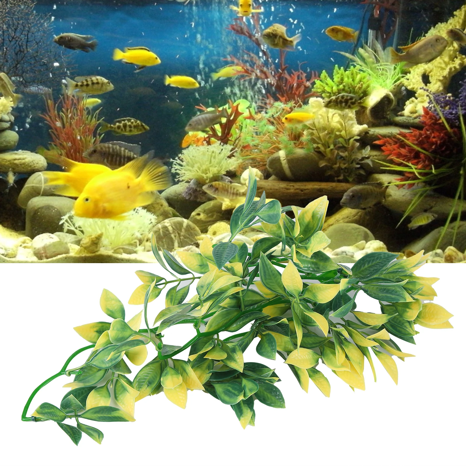 Pianta Artificiale in Plastica - Aquarium Plant Vine recensione e prezzo
