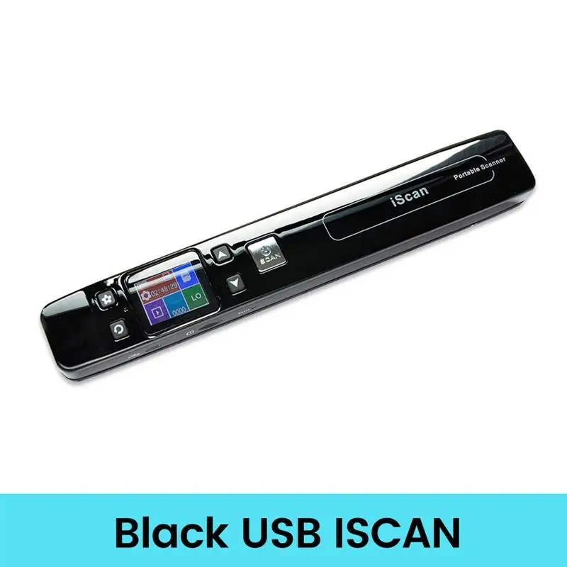 New! Mini Iscan Document & Image Scanner A4 Paper 1050DPI JPG/PDF Format High Speed Portable Scan LCD Display for Business File