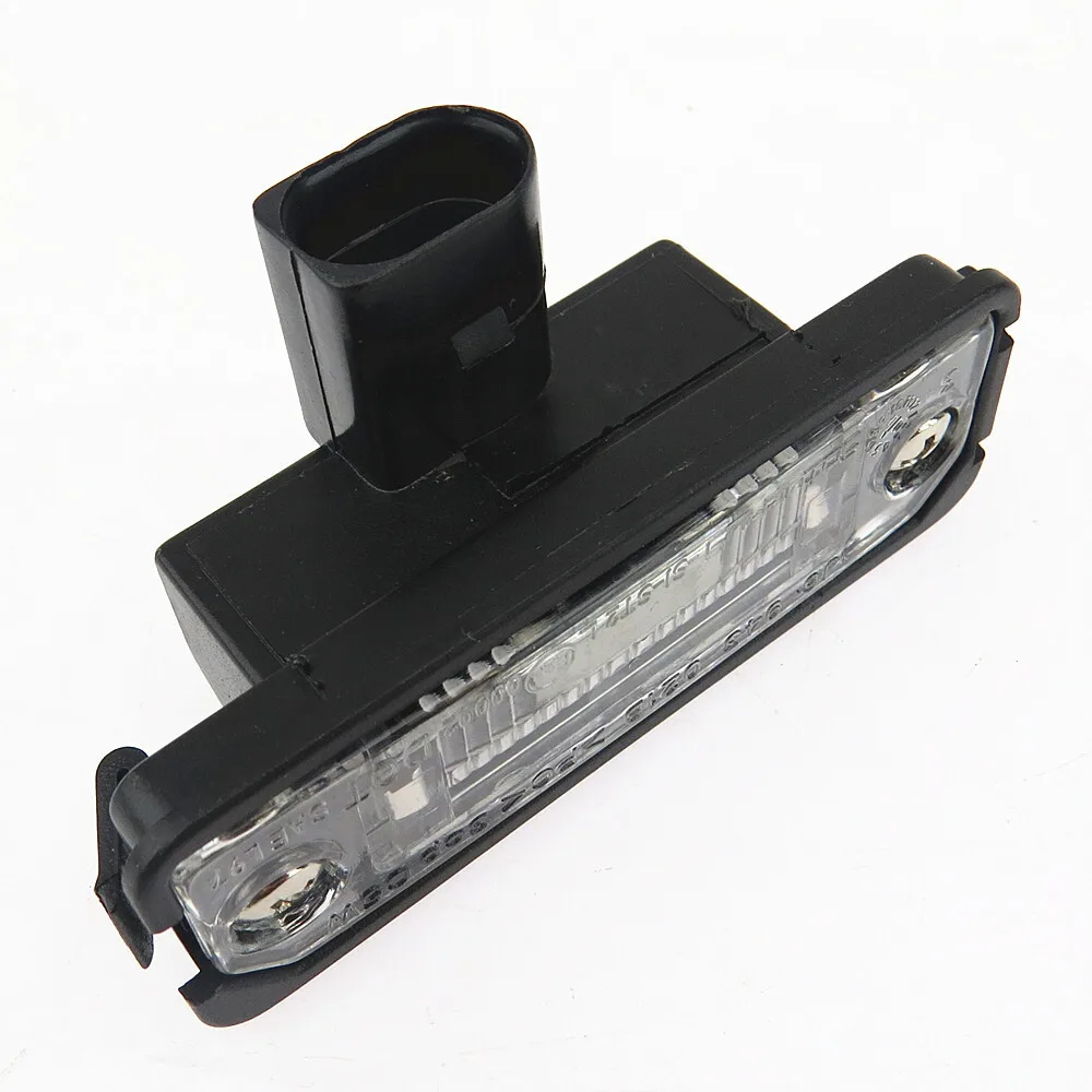 SCJYRXS 12V Halogen License Plate Lights for Golf 4 New Beetle Cabrio Polo 9N Lupo Phaeton 1J6943021B 3D0 943 021A 6QD943021A