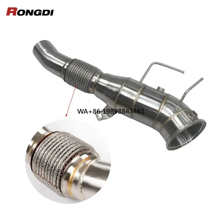 ماسورة عادم عالية الأداء لسيارات BMW B58 Gen 3 M340i 240i 340i 440i 540i 2024-2025