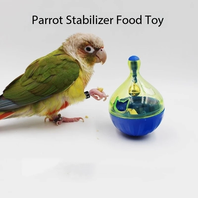 

Parrot toys and supplies training tumbler searching for birds and eating peony small sun Xuanfeng utensils parrot leaking ball