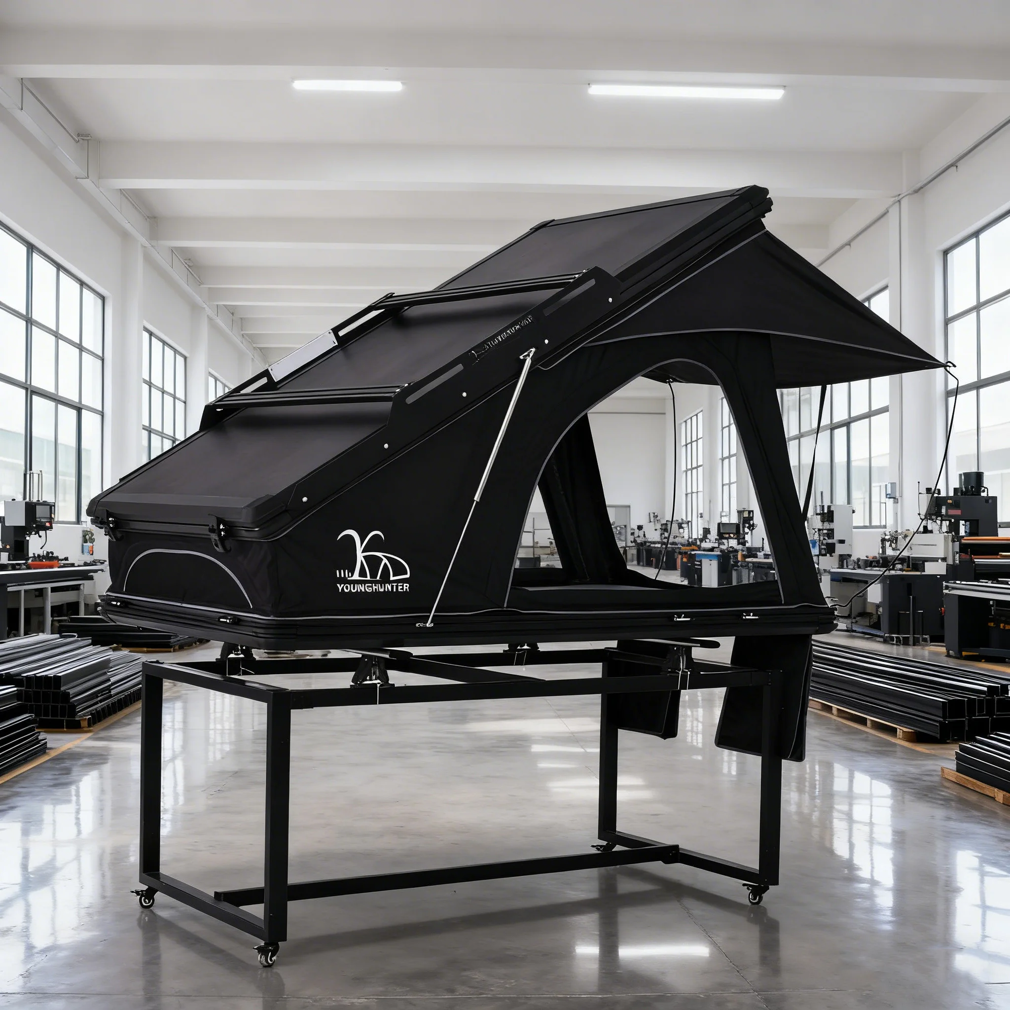 

Палатка Younghunter Triangle Aluminium Overland Camping Hard Shell RTT на крыше