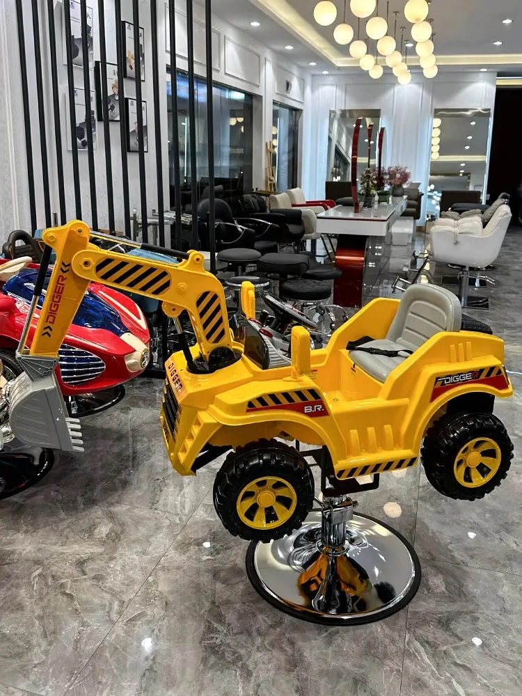 

Excavator chair special for children's hair salon and barber shop children's barber chair