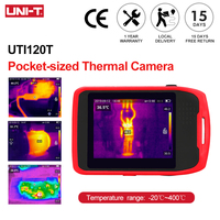 UNI-T Pocket-sized Thermal Camera UTI120T 120x90 Pixels Thermal Imaging Camera For PCB Repair Water Leak Detector -20℃~400℃