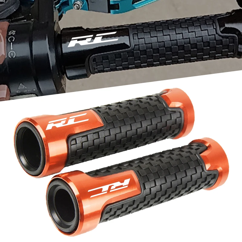 

Для KTM RC390 RC 125 200 250 390 690 990 1290 аксессуары 7/8 ''22 мм наконечники ручек мотоциклетные ручки концы руля мотоцикла