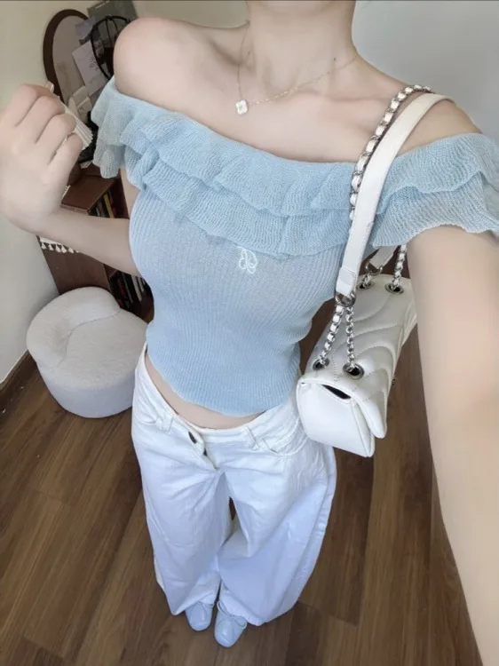 ホワイト ハイウエスト ストレートレッグ ジーンズ レディース カジュアル 多用途 着痩せ ルーズ ワイドレッグ 小さいサイズ フロアレングス パンツ