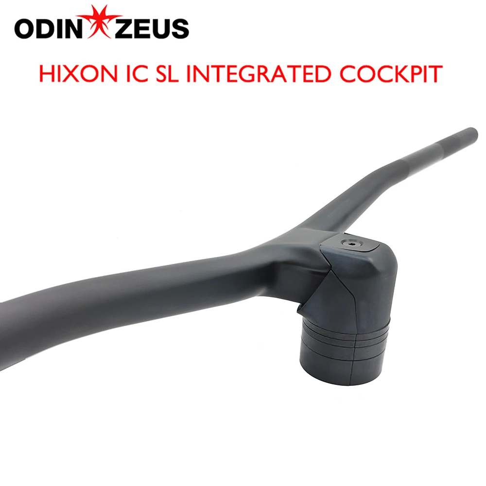 

Integrated Carbon Cockpit MTB Handlebar700-800mm 6° Up 7° Back Sweep 28.6mm Steerer Tube，Mountain Bike15/25mm Rise 40/50mm Stem