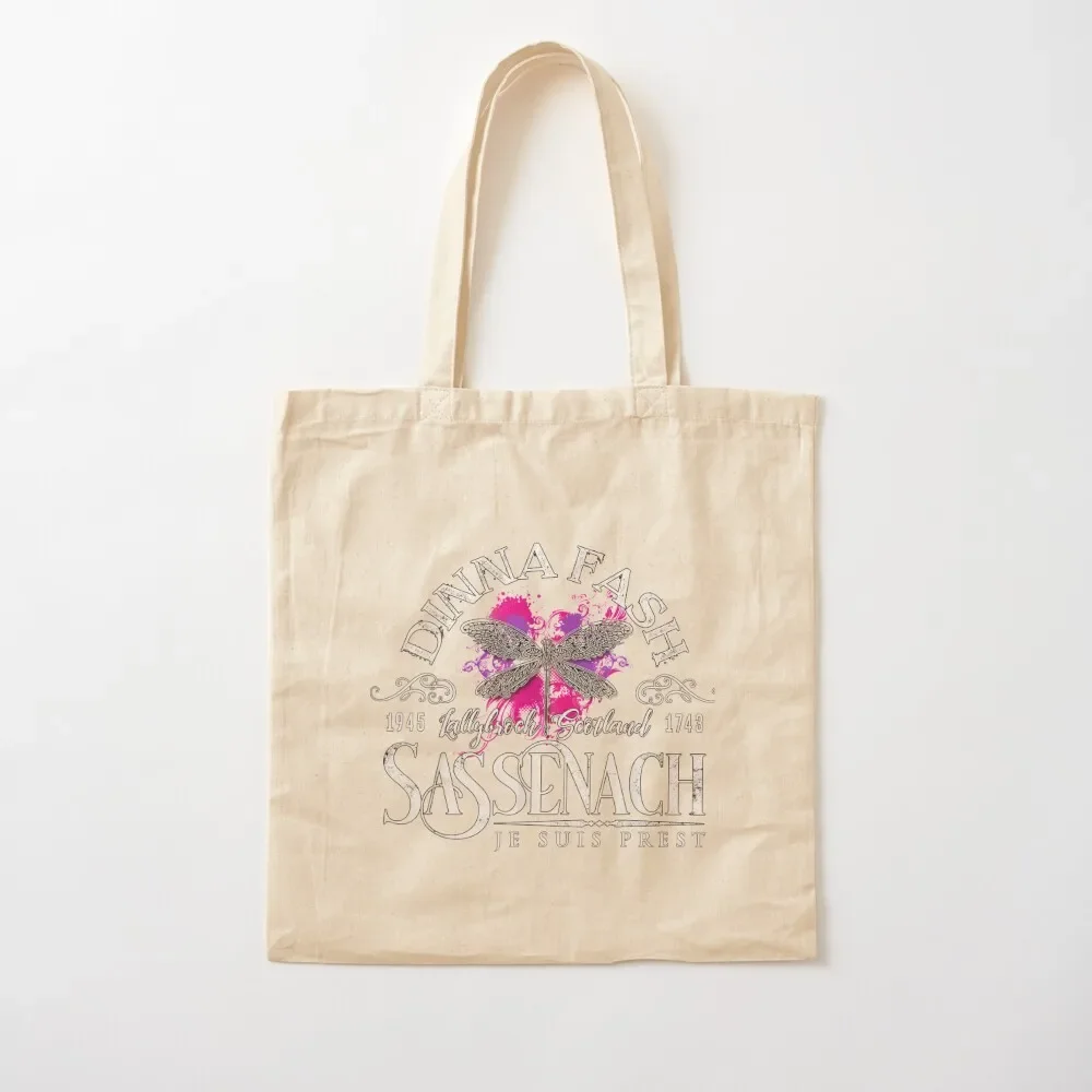 

Dinna Fash Sassenach Dragonfly Outlander Color Splash TShirt19 Tote Bag tote bags men women bag Big bag