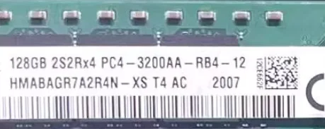 

For HMABAGR7A2R4N-XS 128G 2S2RX4 PC4-3200AA RDIMM