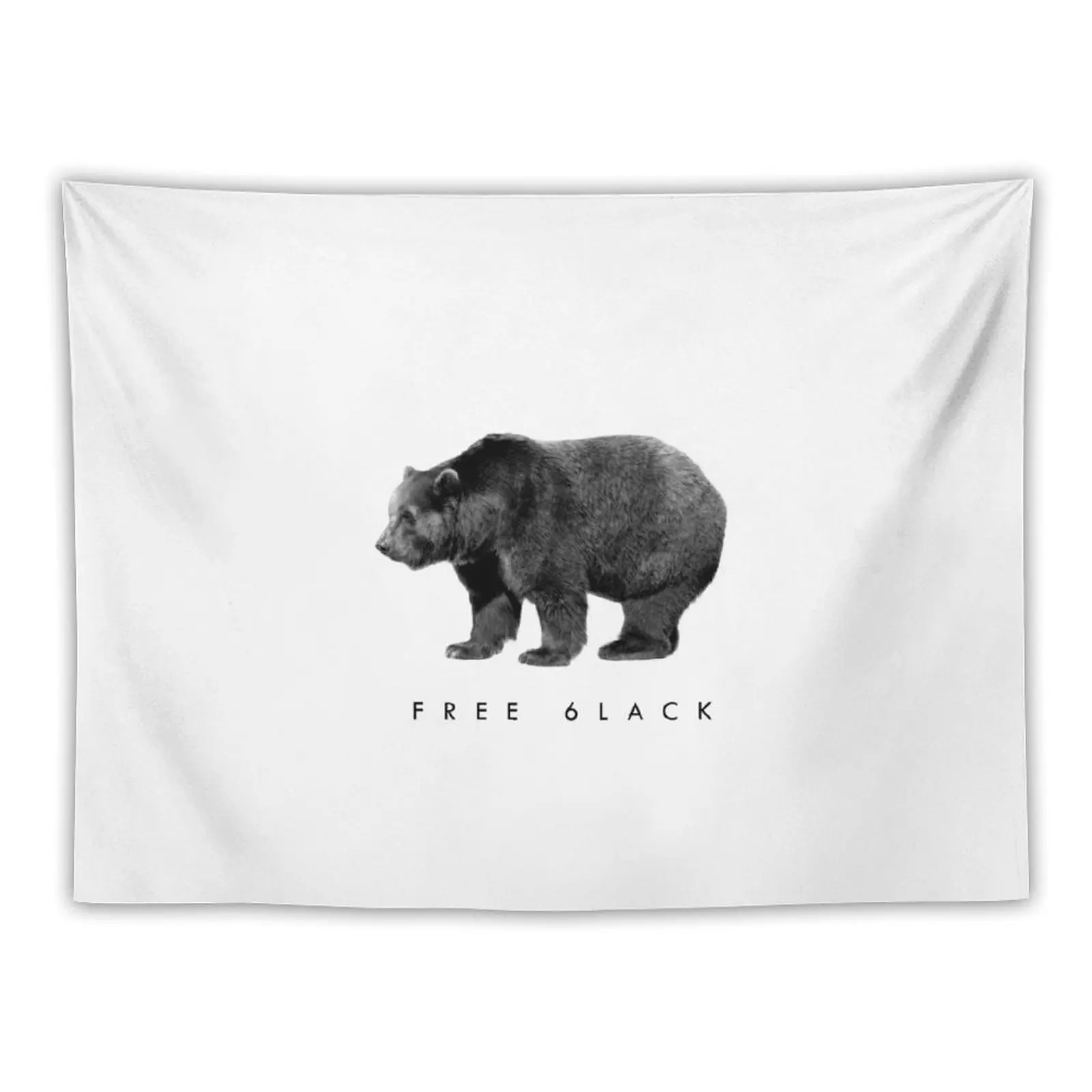 

FREE 6LACK Tapestry Room Aesthetic House Decoration Wall Mural Living Room Decoration Tapestry