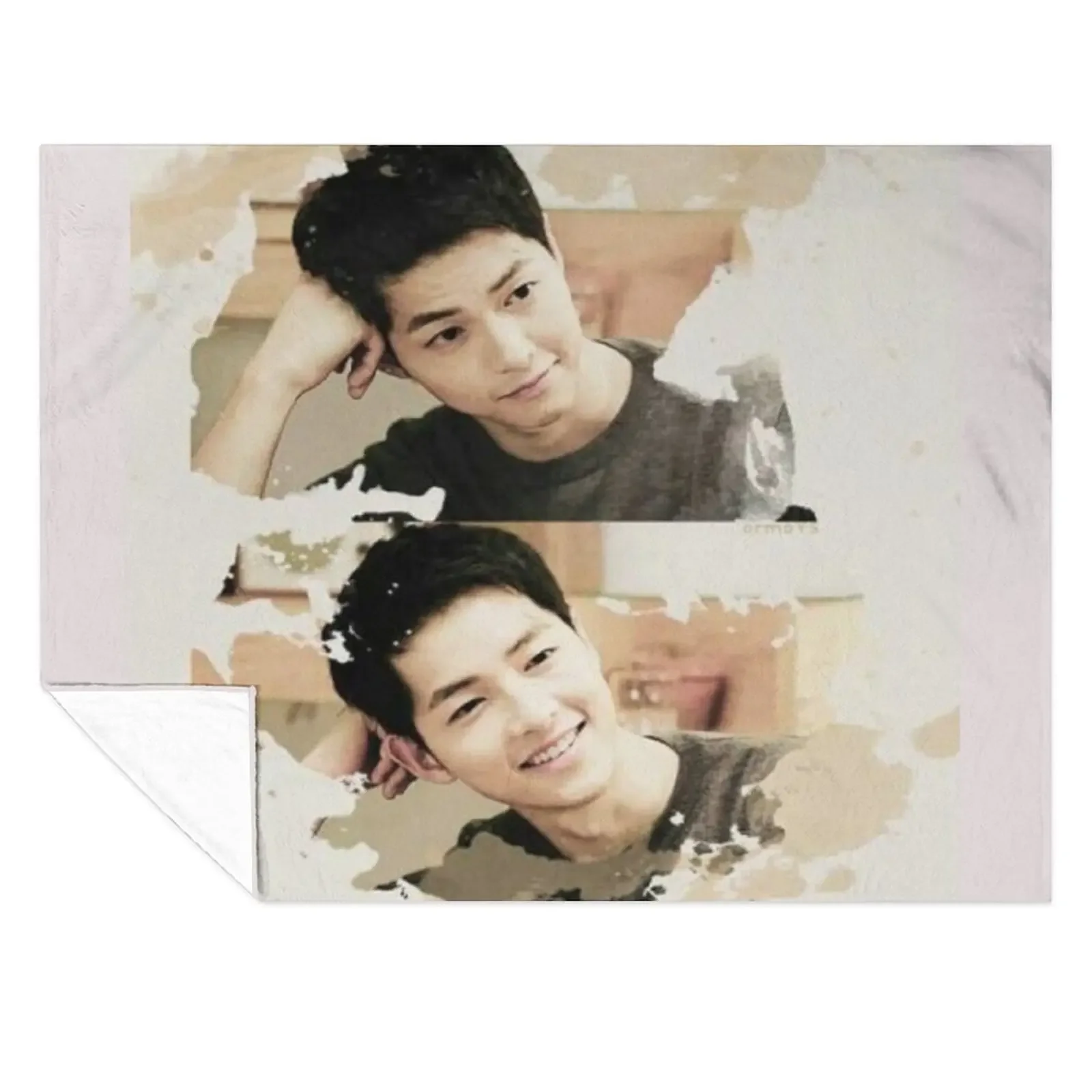 

Song Joong ki Throw Blanket Luxury Designer Hair Sofa Throw Decorative Sofa Blankets