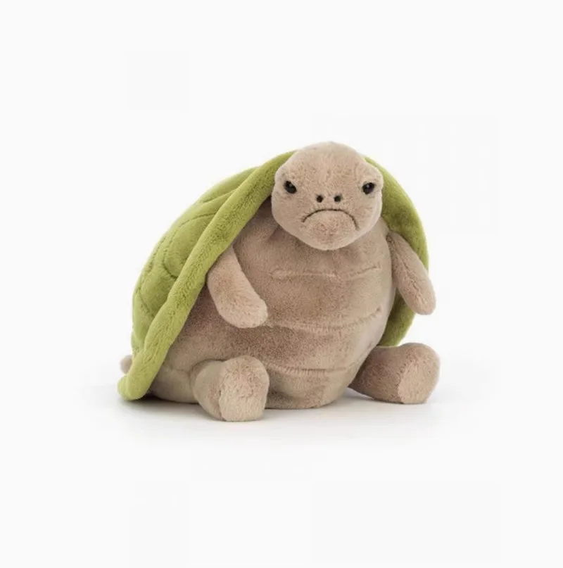 Cute Turtle Stuffed Animal Plush Toy Soft Baby Comfort Doll for Kids Children Adorable Gift for Girls Newborn Hugging Buddy