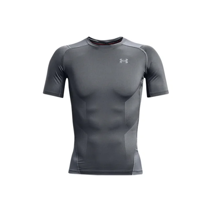 Under Armour HeatGear Fitness Clothing Men's Gray Moderate 1362452-012