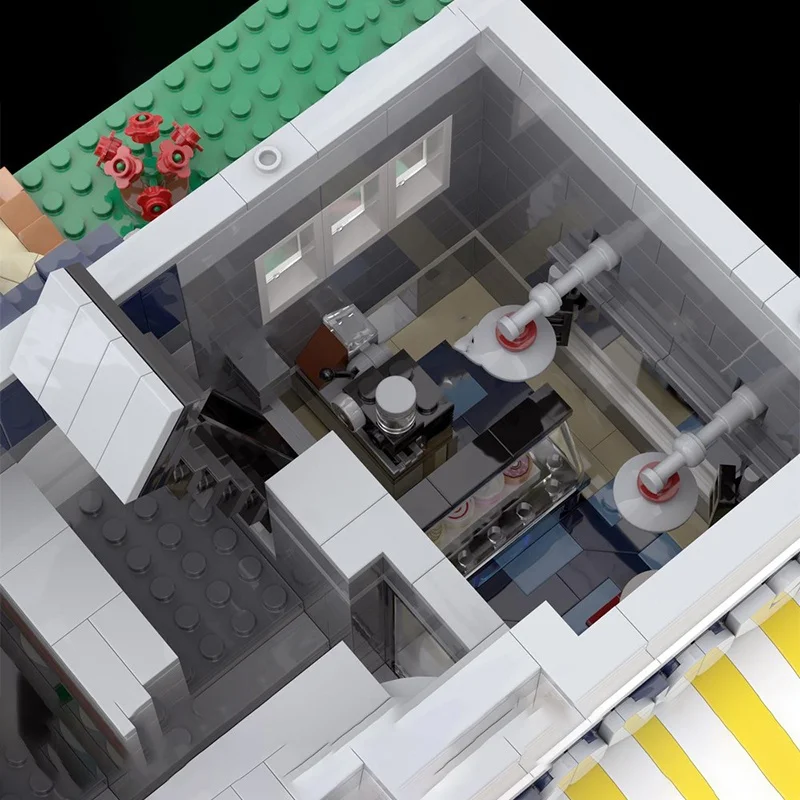 2510pcs MOC Dentist s Office Assembly Square Model Building blocks Christmas gifts Architecture DIY idea Brick toy Birthday