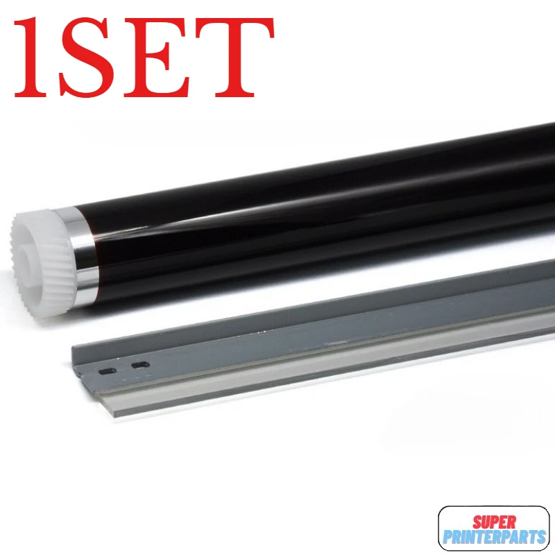 Tambor OPC para copiadora + Cuchilla de limpieza TK410 para Kyocera KM1620 1635 1650 2020 2035 2050 2550 1648 Tambor cilíndrico*1
