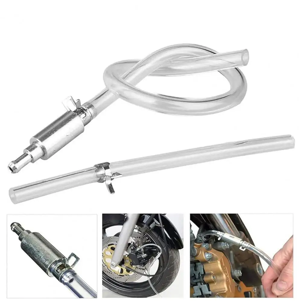 

Brake Bleeder Pump Motorcycle Clutch Precision Check Valve Brake Bleeder Kit One Way Hose Tool for System Bleeding Car Motorbike