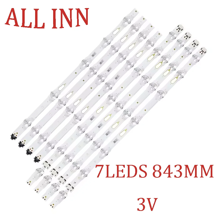 

Светодиодная лента для UA43KU6000 UA43KU7000 UA43MU6100 UN43MU6100 UE43KU6000 UE43MU6105 UE43MU7003 UN43KU6300 BN96-39781A V6DU-430DCA-R2