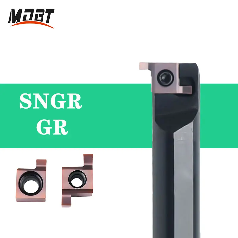 SNGR0806J06 SNGR10K07 SNGR20R09 CNC Internal Grooving Lathe Tool Holder SNGR Turning Tool For GR Inserts For Stainless Steel