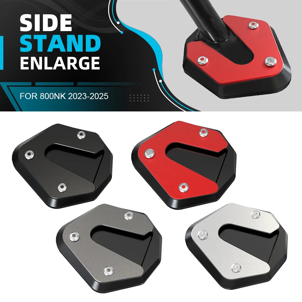 

Motorcycle Accessories Foot Side Stand Enlarge Pad Support Plate For CFMOTO 800NK 2023 2024 2025 CNC Aluminium CF MOTO 800 NK