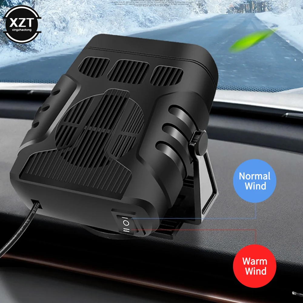 2 In 1 Car Heater 12V/24V Portable Powerful Car Heater 360 Degree Rotation Car Defroster For Car Auto Accessories