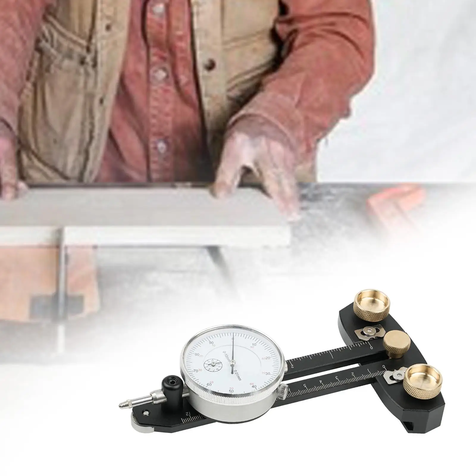 Table Saw Gauge Practical Dial Indicator Gauge for Table Saws Shop Machinery