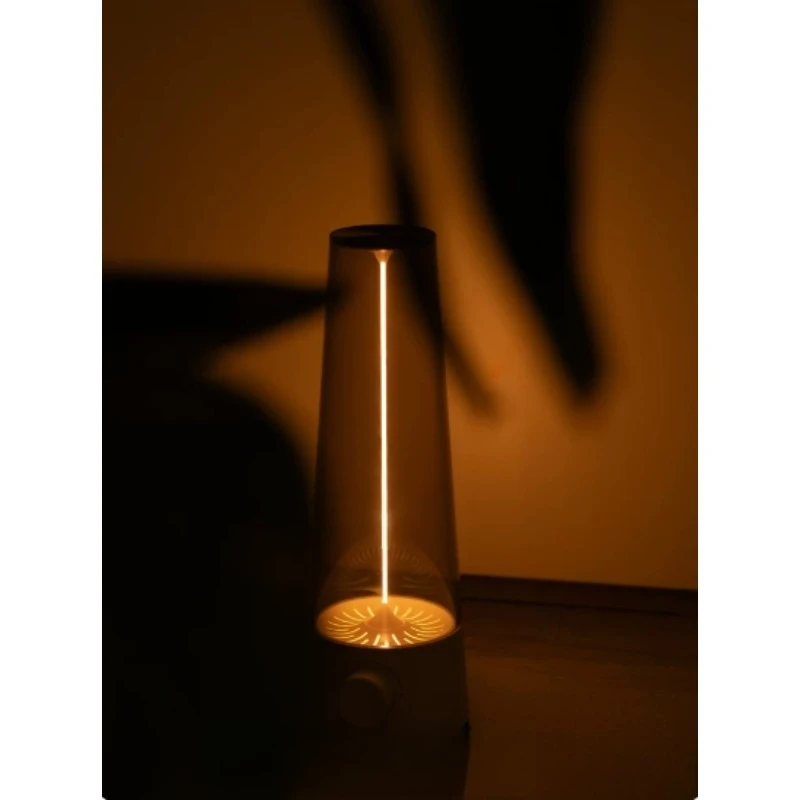 Rechargeable Retro String Shadow Lamp Desktop Atmosphere Night Light Bedside Home Decor Ornament