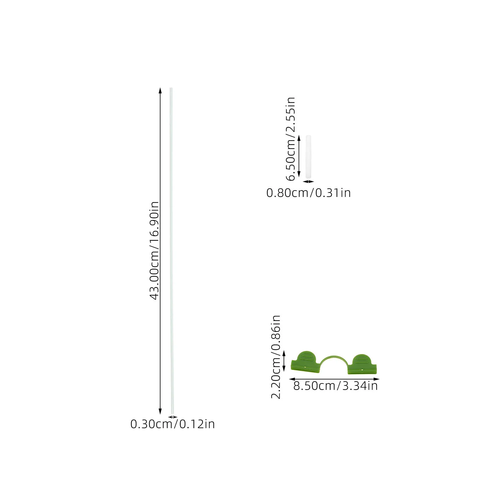 식물 지지대 세트, 내구성 있는 온실용 터널형 식물 보호대, 서리, 태양, 새로부터 식물을 보호하는 정원 아치 프레임