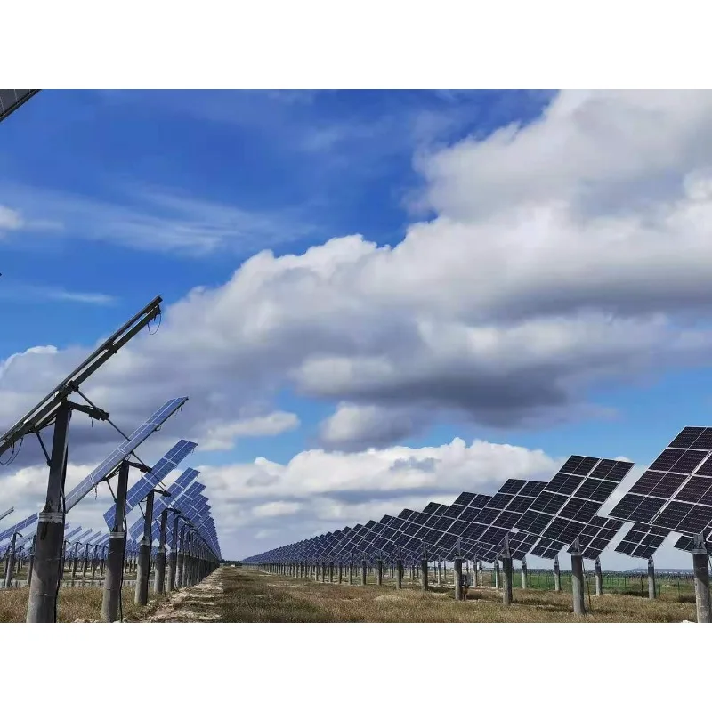 Автоматическая двухосевая солнечная система Комплект солнечных панелей Двухосевой трек системы