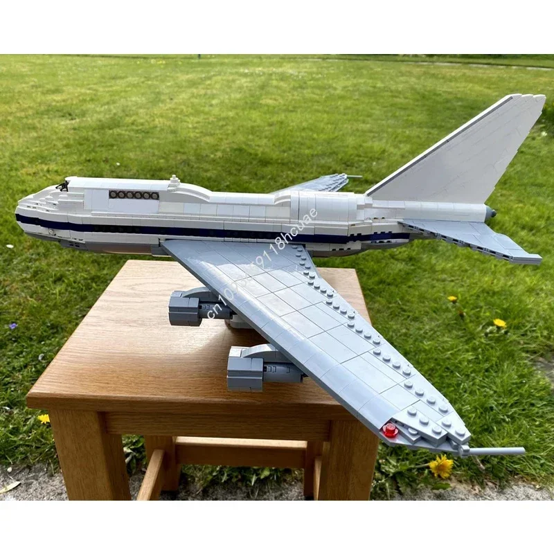 

1469pcs MOC NASA Boeing 747 SOFIA Building Blocks Christmas Architecture Gift Assemble Model Holiday Themed Limited Edit Gift