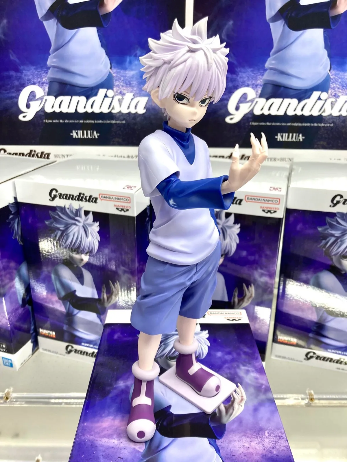 

Original In Stock Banpresto Grandista Hunter X Hunter Killua Zoldyck Anime Action Figures Collection Model Toys Gifts For Kids