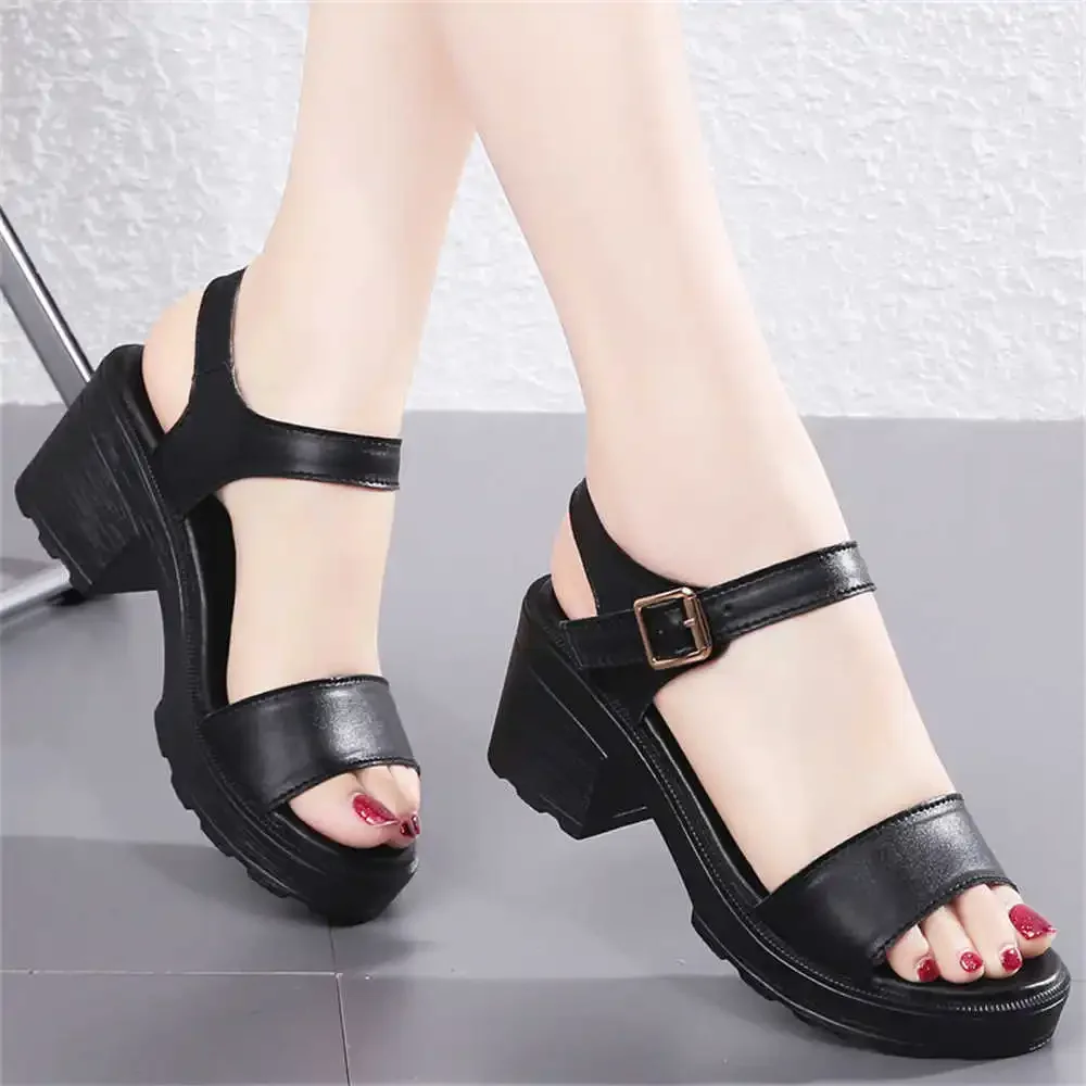 Demi-season Anti-slip Shoes Heel Women's Platforms Boots Women's Low Heel Shoes Sneakers Sport Life Shors Tnis Runner