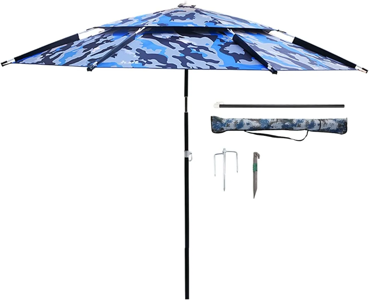 Sunshade Umbrella for Fishing - Multi-Purpose Beach,  Waterproof Sun Rain Protection Windproof Umbrellas