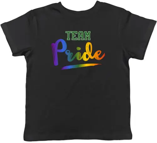 Team Pride Childrens Kids T-Shirt Boys Girls