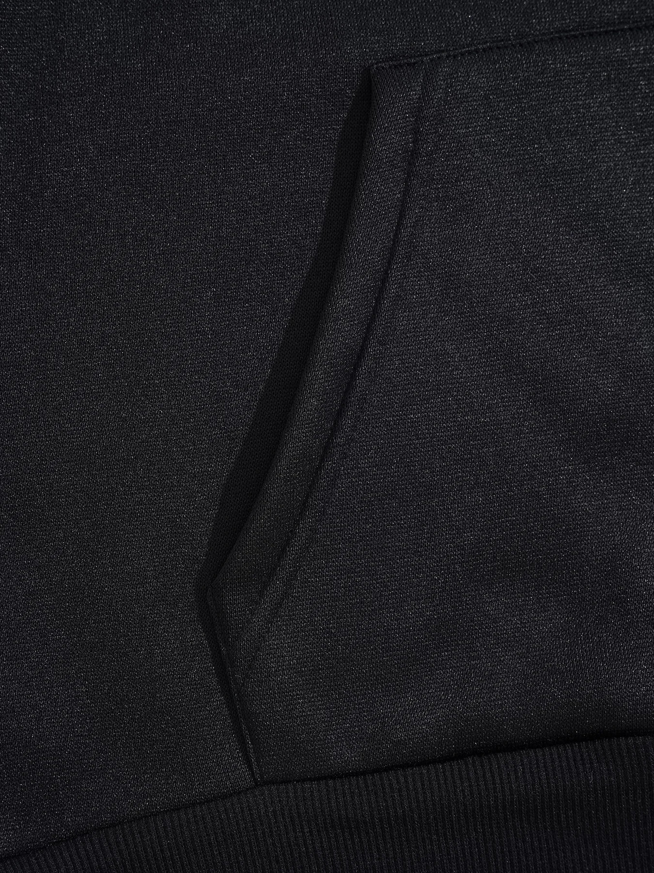 Women's long-sleeved drawstring hooded loose-fitting pullover with letter-print pattern