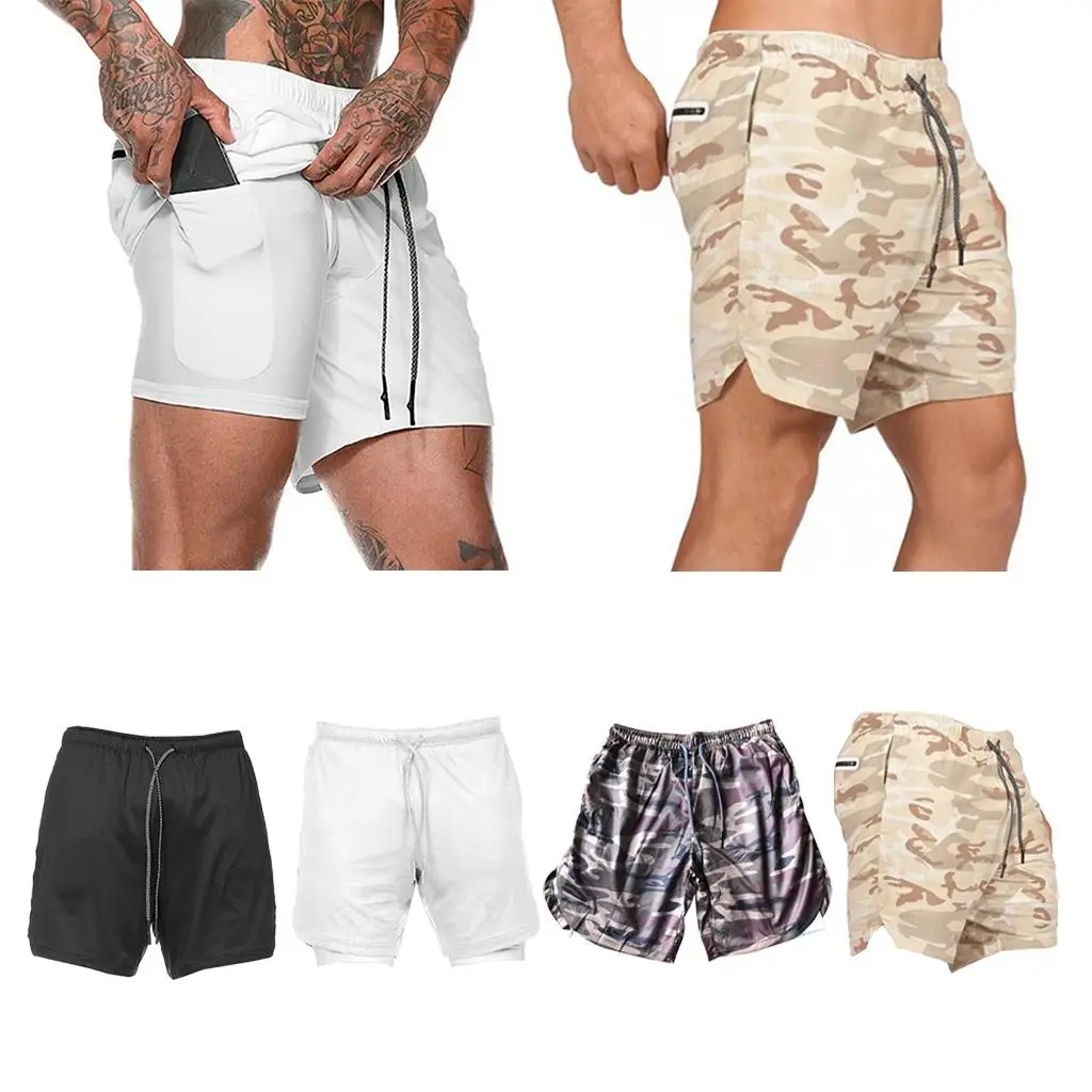 Cycling Shorts Men Padded Men's Underwear Compression Shorts, 4-Way Stretch
