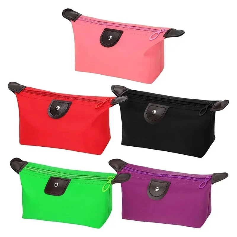 TS5 Cute Small Makeup Bags for Purse, Waterproof Mini Zipper Cosmetic Bags