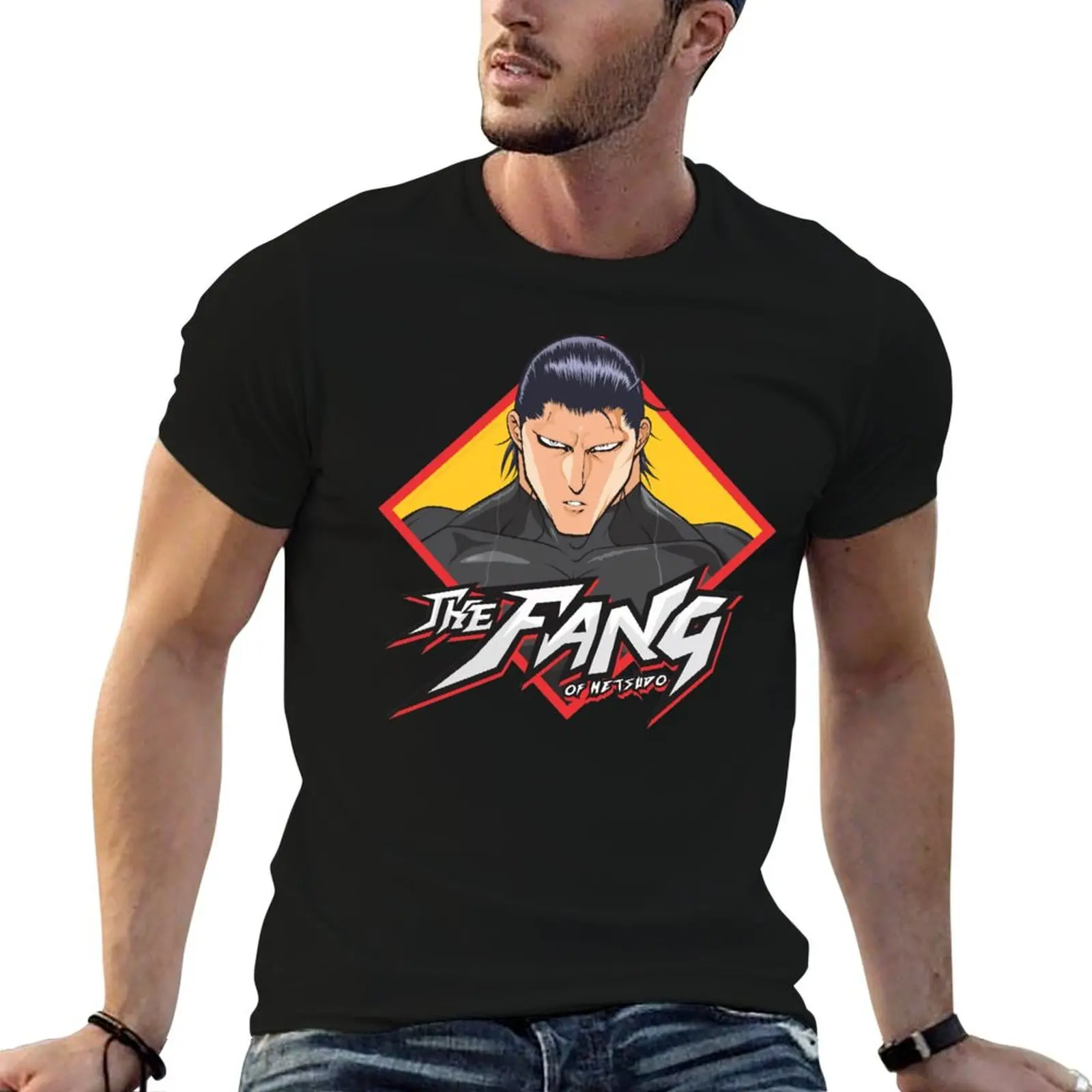 The Fang of Metsudo T-Shirt Running Gym Short Sleeve Sports Tee