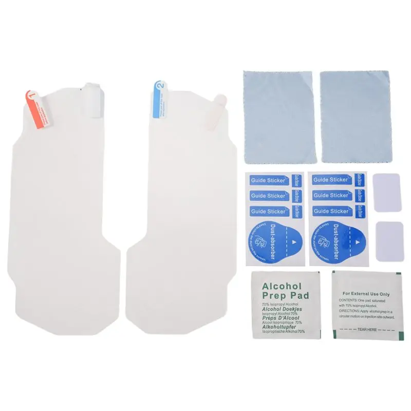 AC34-2 Set Motorcycle Instrument Protection Film Meter Screen Protector Film For R15 V3 2017-2020 MT-15 2018-2020