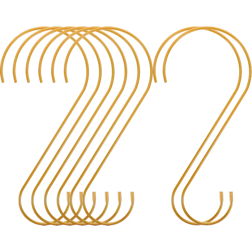 

8pcs Multifunctional Hooks Durable Iron Plant Hanger Metal Garden Accessories Hanging Plants Bird Feeder Hook Extension