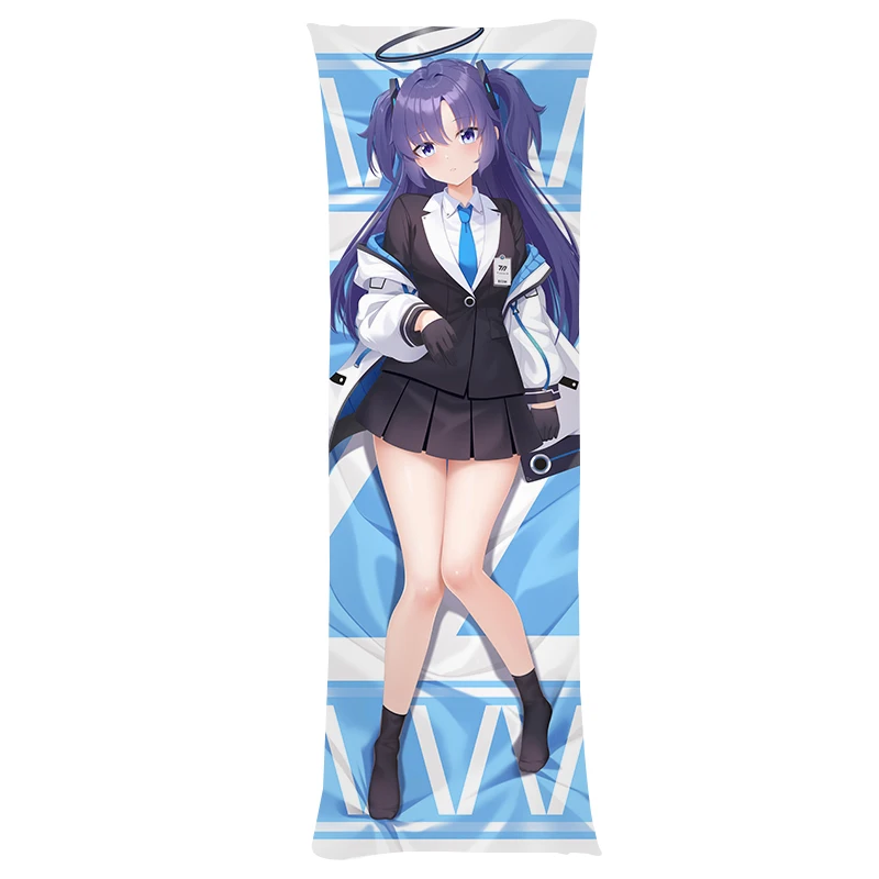 Dziewczyna Anime niebieskie archiwum Hayase Yuka dwustronna przytulna poszewka na poduszkę Dakimakura Cosplay Otaku na poduszkę rekwizyty prezent gry