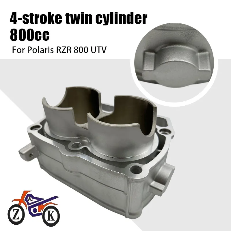 80mm Twin Cylinder Piston Pin Kit For Sportsman 800  Ranger 800  RZR 4 800  RZR Crew 800  RZR S 800 ATV Engine Parts Replacement