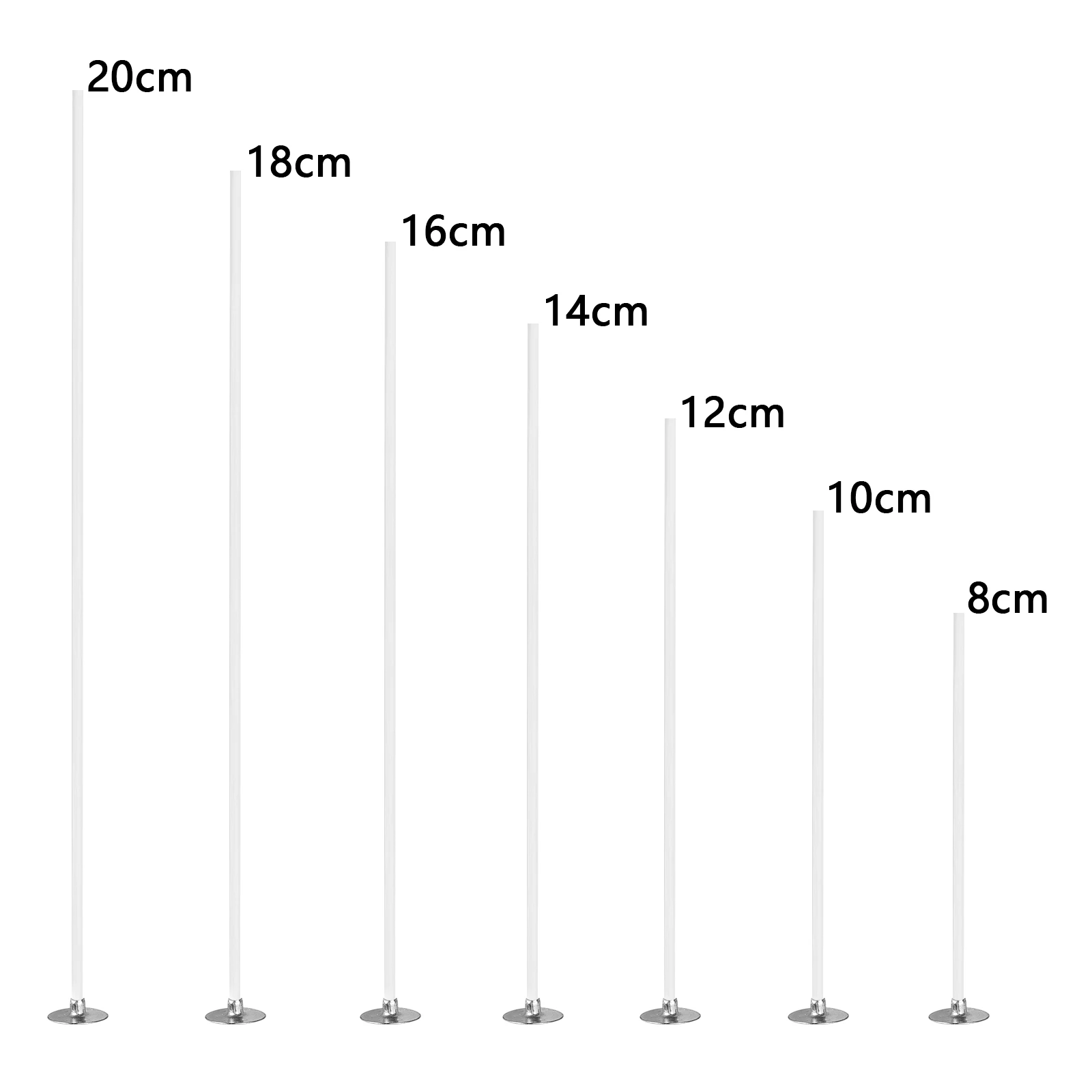 2.6-20cm 50 sztuk/100 sztuk świeca knoty bezdymny wosk czystej bawełny rdzeń dla świeca DIY Making pre-woskowane knoty zaopatrzenie firm