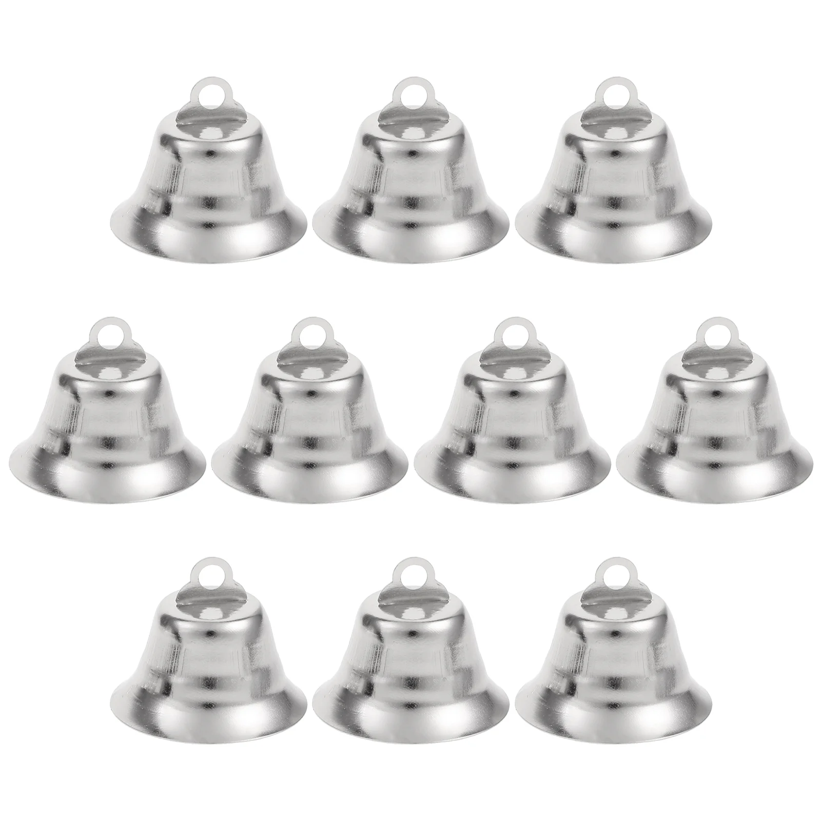 20 PCS Christmas Tree Decorations Ornaments Decorate Metal Jingle Bells Elderly