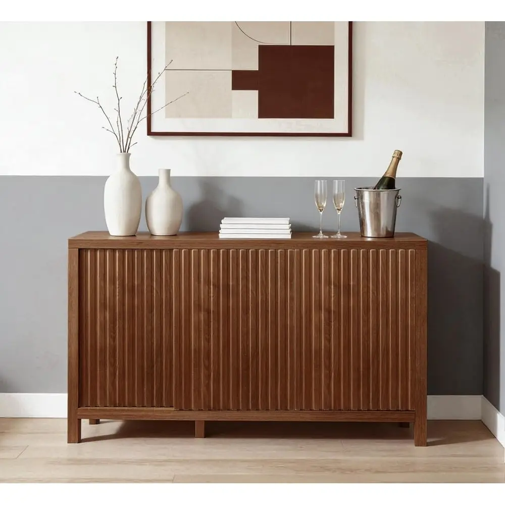 

Шкаф-буфет с большим объемом хранения и регулируемыми полками для гостиной, прихожей и кухни