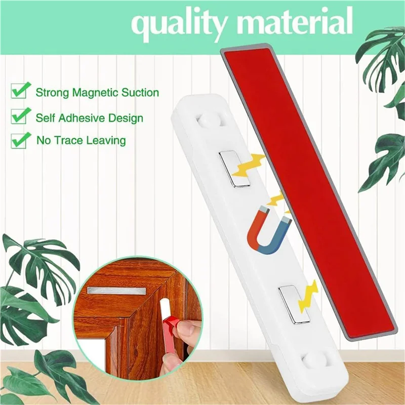 

VELIF-36PCS White Window Screening Europe No Punching Magnetic Retainer Window Screen Buckle Magnetic Screens Magnet Fixed