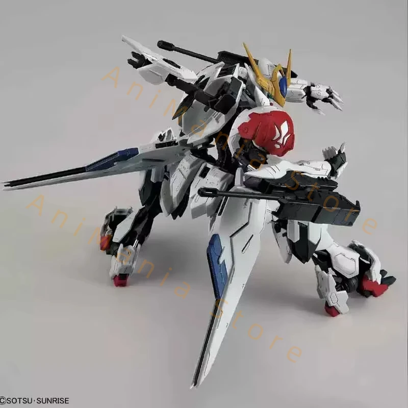 بانداي الأصلي MG IBO ASW-G-08 GUNDAM BARBATOS LUPUS عمل شخصيات كرتونية التجمع نموذج جمع هدية لعب الاطفال #2