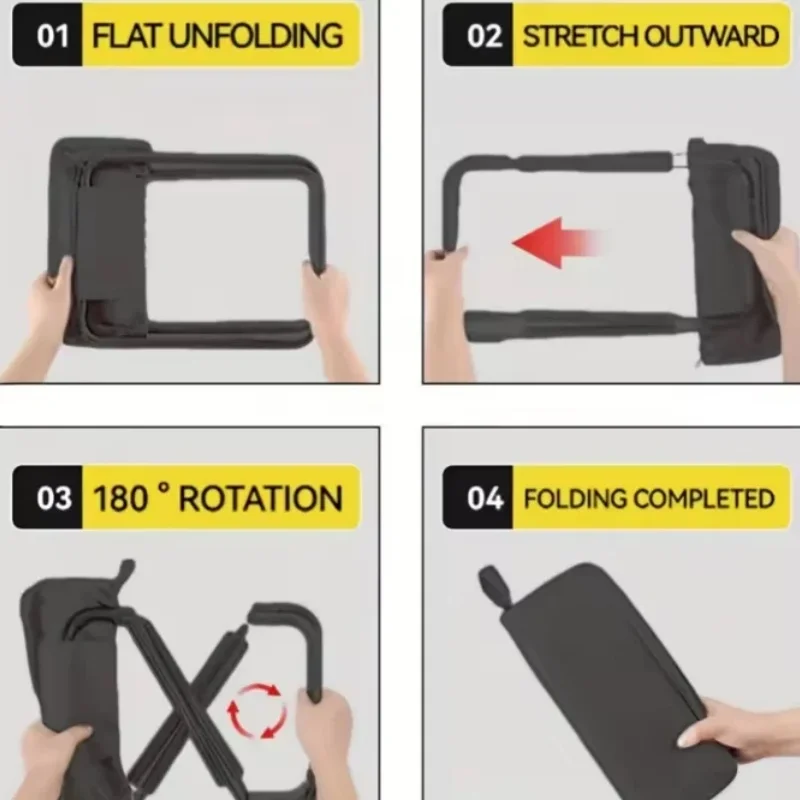 휴대용 접이식 배낭 의자 미니 야외 캠핑 의자 낚시 여행 피크닉을위한 경량 접이식 슬래커 좌석